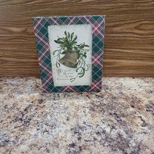 Handcrafted Brag Book - Christmas theme